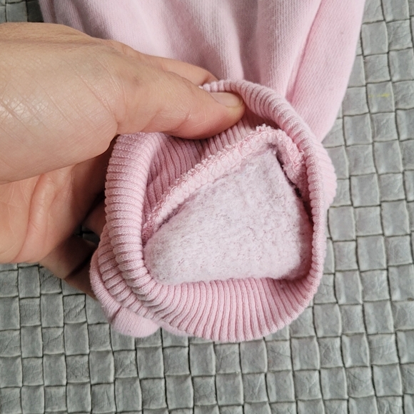 Tommy Hilfiger Girls Light Pink Cotton Blend Hoodie Sweater & Pants Set Size 3 - Picture 6 of 13